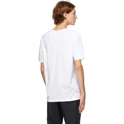 Shop Ferragamo White Logo T-shirt In Bianco Ot