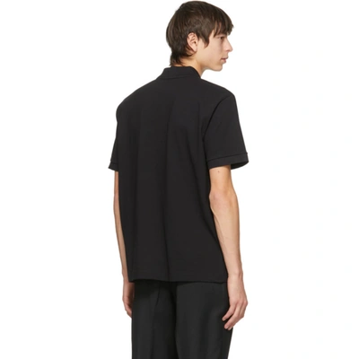 Shop Etudes Studio Black Patch Polo