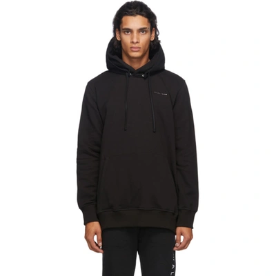 Shop Alyx Black Mackintosh Edition Metal Logo Hoodie In Blk0001 Bla