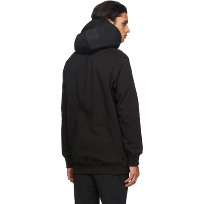 Shop Alyx Black Mackintosh Edition Metal Logo Hoodie In Blk0001 Bla