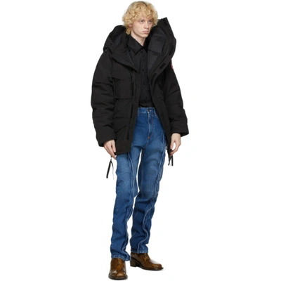 Shop Y/project Black Canada Goose Edition Down Constable Parka