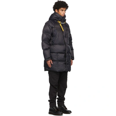 Shop Parajumpers Navy Down Bold Parka In 710 Pencil