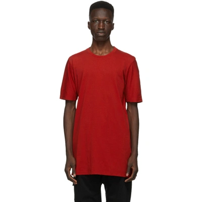 Shop 11 By Boris Bidjan Saberi Red Dye T-shirt