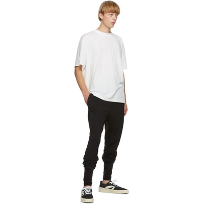 Essentials Black Jersey Lounge Pants In Stretch Lim | ModeSens