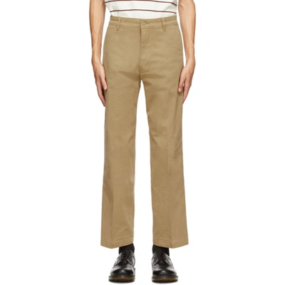 Shop Levi's Tan Stay Loose Trousers In Harvestgold