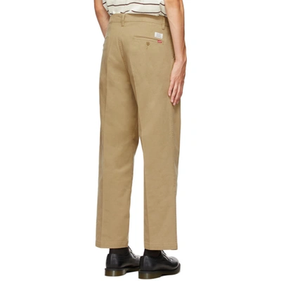 Shop Levi's Tan Stay Loose Trousers In Harvestgold