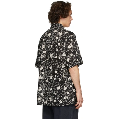 Shop Isabel Marant Black Iggy Short Sleeve Shirt In 01bk Black
