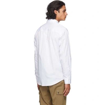 Shop Dsquared2 White Poplin Icon Shirt In 100 White