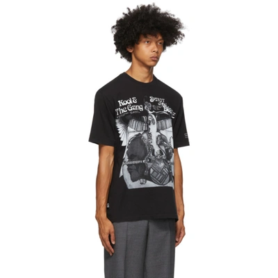 Shop Moncler Genius 7 Moncler Frgmt Hiroshi Fujiwara Black Kool & The Gang T-shirt