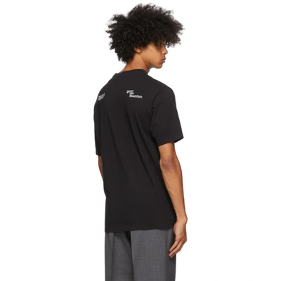 Shop Moncler Genius 7 Moncler Frgmt Hiroshi Fujiwara Black Kool & The Gang T-shirt