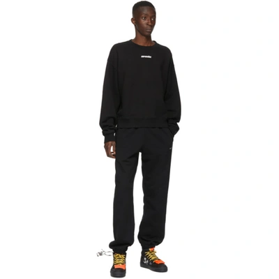 Shop Off-white Black & Red Marker Arrows Sweatshirt In Black/red