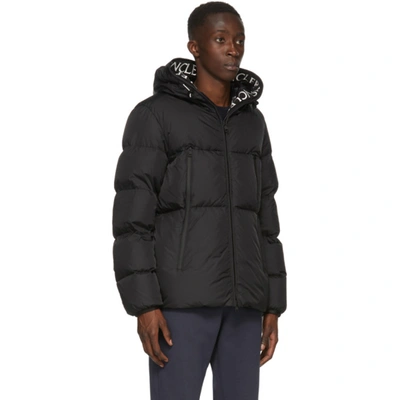 Shop Moncler Black Down Montcla Jacket In 999 Black