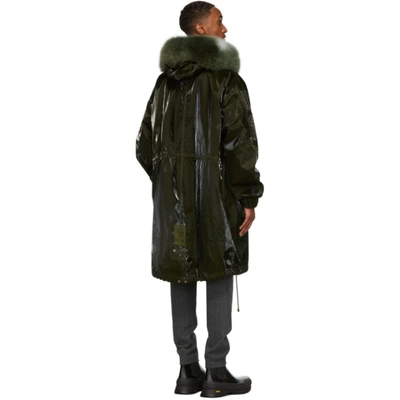 Shop Mr & Mrs Italy Mr And Mrs Italy Green M51 Parka