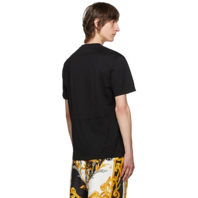 Shop Versace Black Medusa T-shirt In A1008 Black