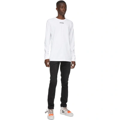 Shop Off-white White Marker Arrows T-shirt In White/blue