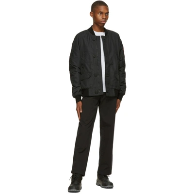 Shop Canada Goose Black Faber Jacket