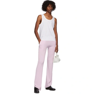 Shop Ludovic De Saint Sernin Purple D-pants Trousers In Lavender