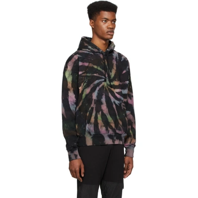 Shop Diesel Black And Multicolor S-alby-s1 Hoodie In 900b Black