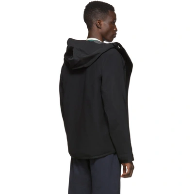 Shop Moncler Black Maglia Zip-up Jacket In 999 Black
