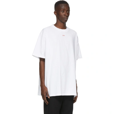 Shop Off-white White Stencil Arrows T-shirt