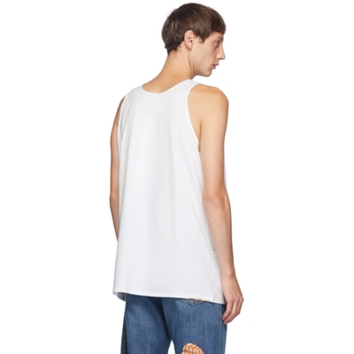 Shop Doublet White Package Tank Top