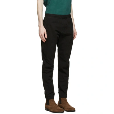 Shop Ps By Paul Smith Black Poplin Chino Trousers In Black 79