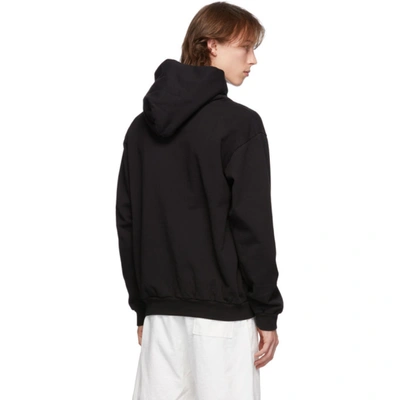 Shop Sporty And Rich Black 'the Science Of Good Health' Hoodie