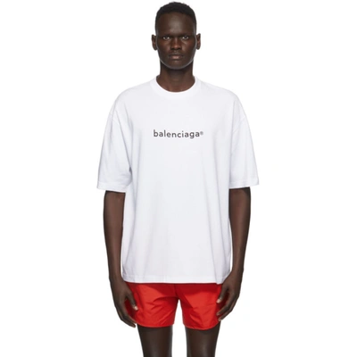 Balenciaga Logo Medium Fit T-Shirt – LABELS