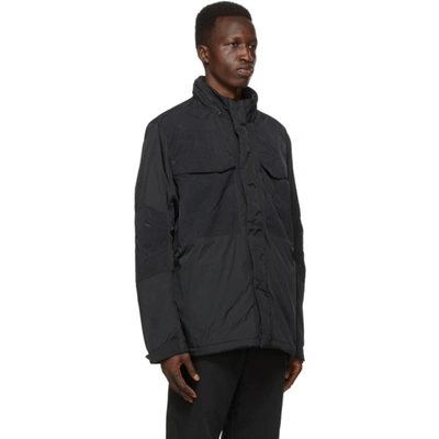 Nike M65 Water Resistant Insulated Hooded Nylon Jacket In Black | ModeSens