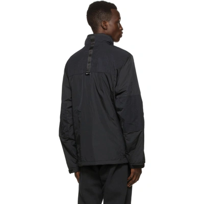 Nike M65 Water Resistant Insulated Hooded Nylon Jacket In Black | ModeSens