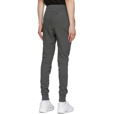 Shop John Elliott Grey Escobar Lounge Pants In Carbon