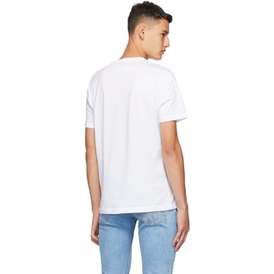Shop Versace White Classic Medusa Taylor T-shirt In A001 White