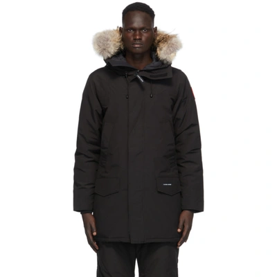 Shop Canada Goose Black Down Langford Parka