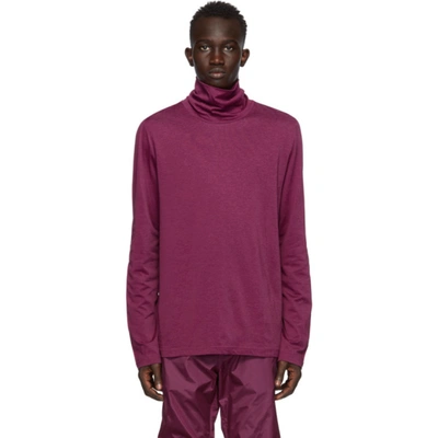 TIGER OF SWEDEN SSENSE 独家发售紫色 GABRIEL 高领衫