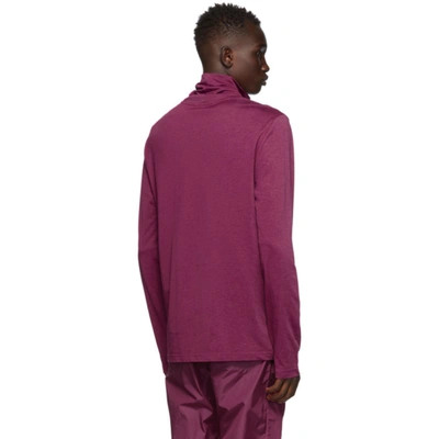 TIGER OF SWEDEN SSENSE 独家发售紫色 GABRIEL 高领衫
