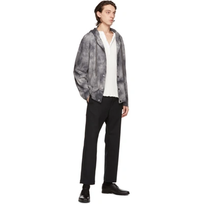 Shop Barena Venezia Grey Caroman Overshirt Jacket In Piombo