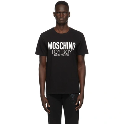 Shop Moschino Black Toy Boy T-shirt In A1555 Blk