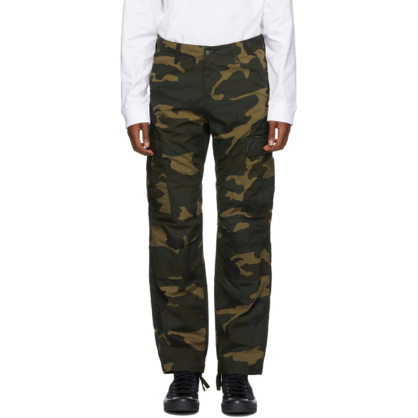 Carhartt Marshall Pants In Camouflage Cotton In 64002 Camo | ModeSens