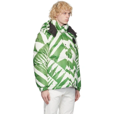 Shop Moncler Genius 2 Moncler 1952 Green Down Kolyma Jacket In 835 Green