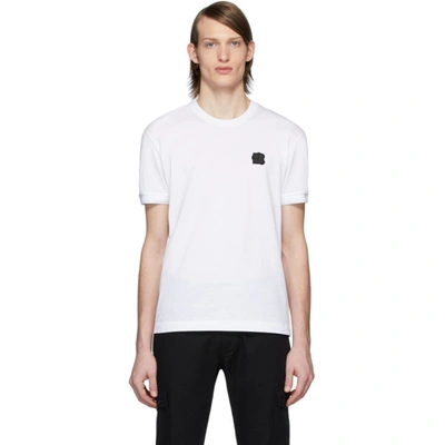 Shop Dolce & Gabbana Dolce And Gabbana White Dna T-shirt In W0800 Bianc