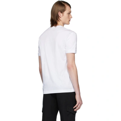 Shop Dolce & Gabbana Dolce And Gabbana White Dna T-shirt In W0800 Bianc