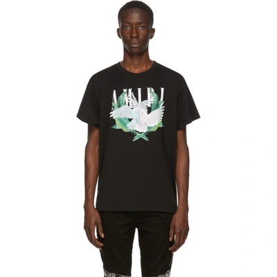 Bewijzen Carrière Lol Amiri Lovebirds Print Cotton Jersey T-shirt In Black | ModeSens