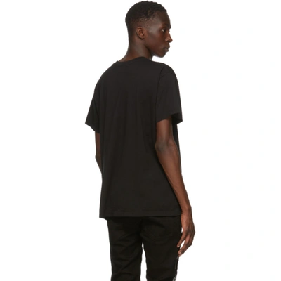 Shop Amiri Black Lovebirds T-shirt