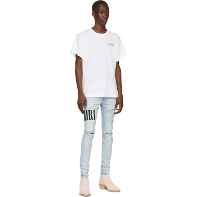 Shop Amiri White Banana Tree T-shirt