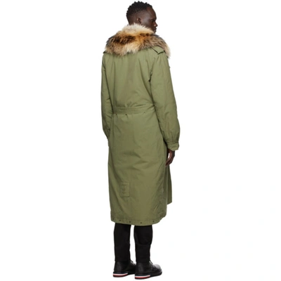 Shop Mr & Mrs Italy Mr And Mrs Italy Khaki Nick Wooster Edition Trench Coat In Army