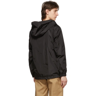 Shop Burberry Black Stretton Jacket