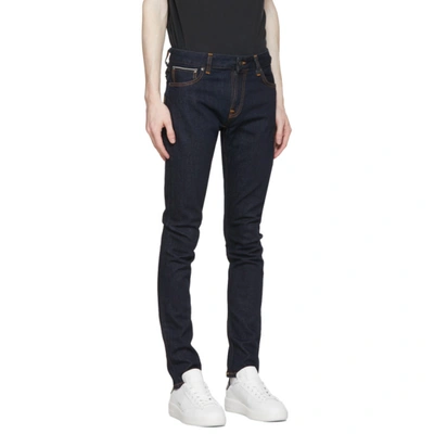 NUDIE JEANS 蓝色 SKINNY LIN 牛仔裤