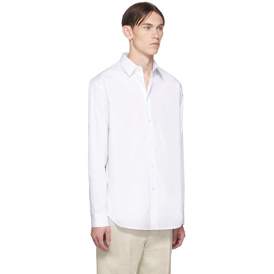 Shop Jil Sander White Essential Shirt In 100 White