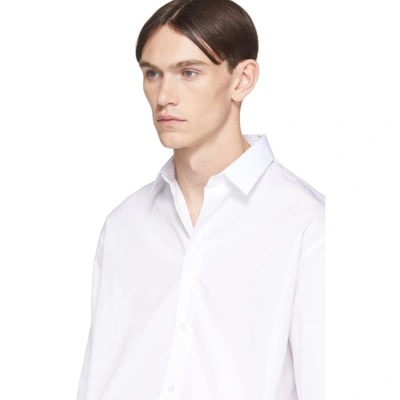 Shop Jil Sander White Essential Shirt In 100 White