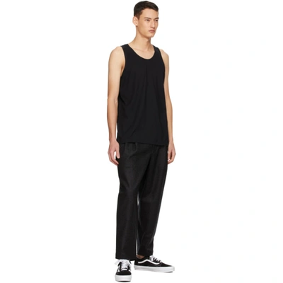 Shop Comme Des Garçons Shirt Black Jersey Tank Top In A Black